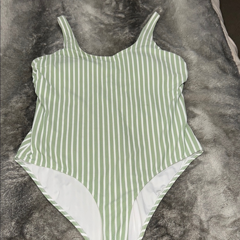 H&M Stripped Swimsuit